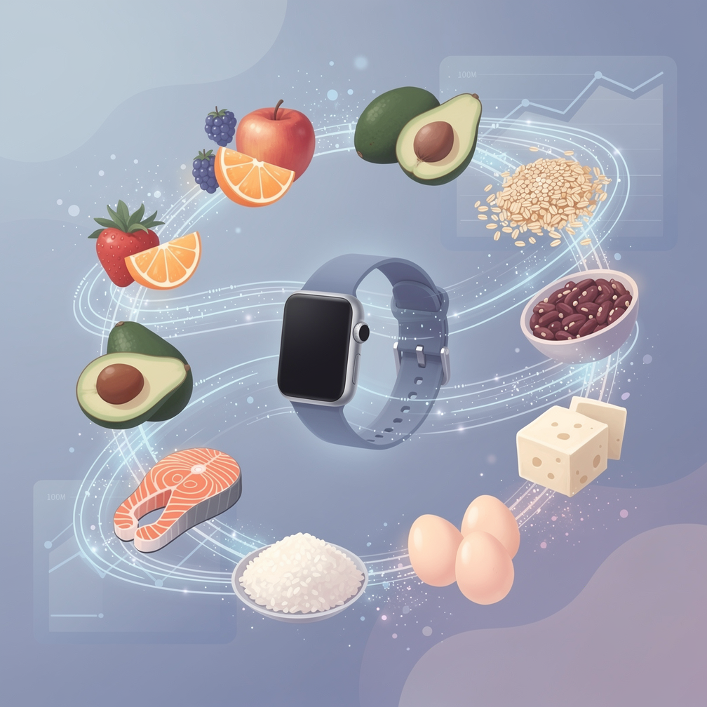 Умные носимые устройства и AI-приложение для персонализированного планирования питания